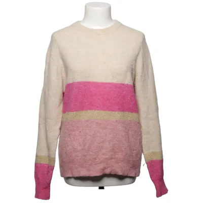 Pull-over (Beige, Rose, Multicolore) de PBO Laine d'alpaga, Élasthane, Laine de mouton, Polyamide