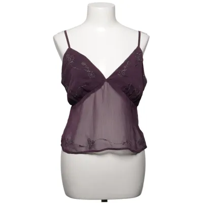 Crop top (Lilla) fra Primark Metallfiber, Polyester