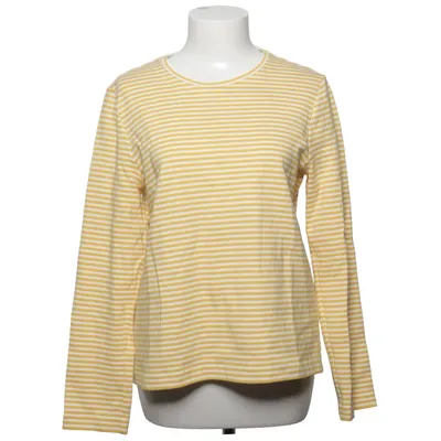 Long sleeve T-shirt (Yellow, White) from COS Cotton, Polyamide