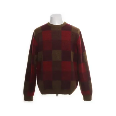 Trui (Rood, Bruin) van Zara Acryl, Alpacawol, Elastaan, Polyester, Wol