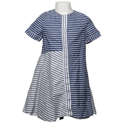 Robe (Bleu, Blanc) de COS Coton