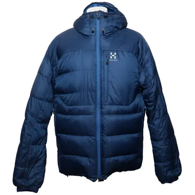 Down jacket (Blue) from Haglöfs Down, Feather, Polyamide