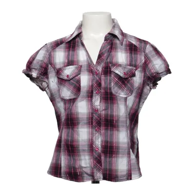 Korte mouwen shirt (Roze, Wit, Grijs) van Crash One Katoen