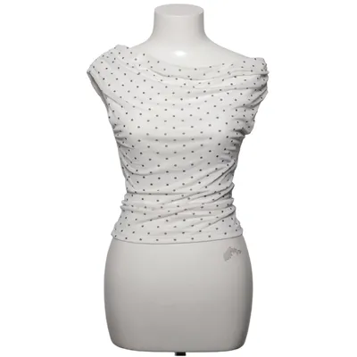 Haut (Blanc, Noir) de Gina Tricot Élasthane, Polyester