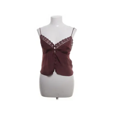 Crop top (Red) from Urban Outfitters Cotton, Polyamide, Polyester