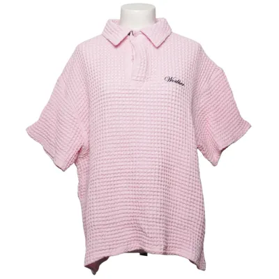 Poloshirt (Roze) van WRSTBHVR Studio Katoen