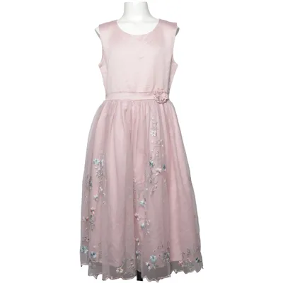 Flower girl dress (Pink, Multicolored) from Happy Girls Polyester