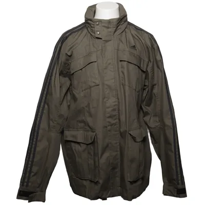 Safarijacka (Grön, Brun) från Adidas Bomull, Polyester