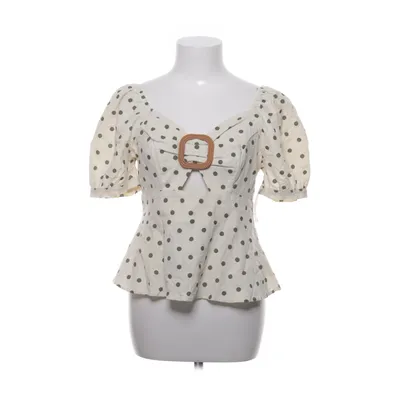 Topp (Beige, Grön) från Qed London Bomull