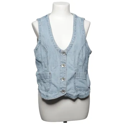 Denim vest (Blue) from Biaggini Cotton, Elastane