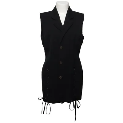 Gilet (Zwart) van Flash Acetaat, Wol