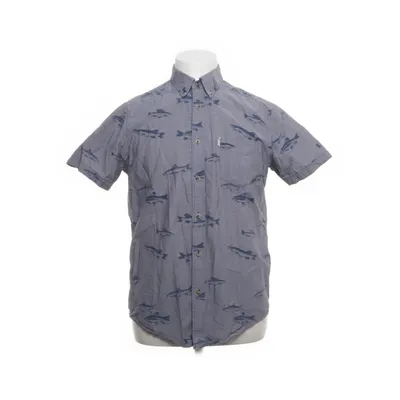 Short sleeve shirt (Gray, Blue) from Ben Sherman Cotton