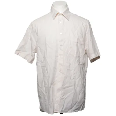 Chemise à manches courtes (Beige) de Hugo Boss Coton