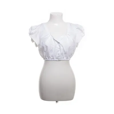 Crop top (White) from Lekra Cotton, Polyester