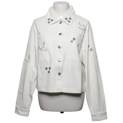 Denim jacket (White) from Anna Cotton