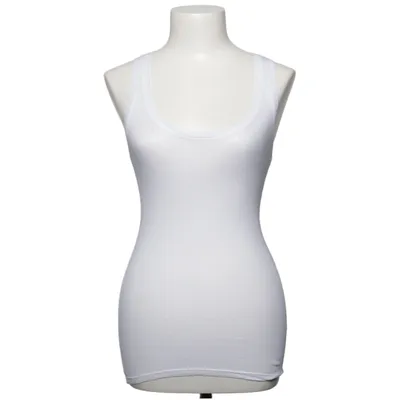 Tanktop (Wit) van American Vintage Katoen