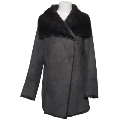 Shearling Jacke (Grau) von Hallhuber Acryl