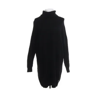 Turtleneck dress (Black) from Noom Wool, Viscose, Polyamide