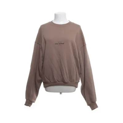 Collegetröja (Brun) från C'est Normal Ekologisk bomull, Polyester