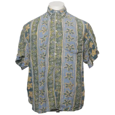 Chemise à manches courtes (Bleu, Vert, Multicolore) de Conwell Viscose