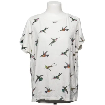 T-shirt (Hvid, Flerfarvet) fra Dedicated Bomuld