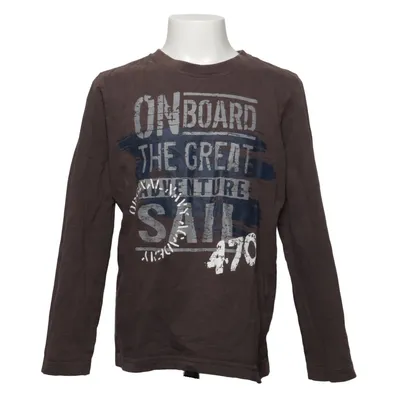 Langærmet t-shirt (Brun) fra Alive Bomuld