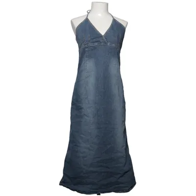 Denim jurk (Blauw) van H&M Katoen, Elastaan