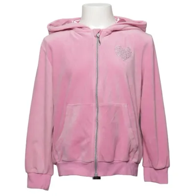 Hættetrøje (Pink) fra Lindex Kids Elastan, Polyester