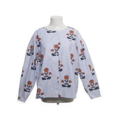Blouse (Blauw, Wit, Meerkleurig) van The Tiny Big Sister Organisch katoen
