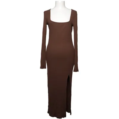 Maxikleid (Braun) von NA-KD Elasthan, Viskose