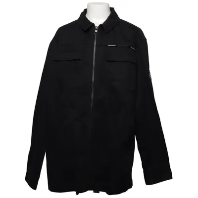 Overshirt (Black) from Calvin Klein Jeans Cotton, Elastane