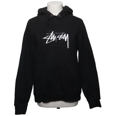 Huvtröja (Svart) från Stüssy Bomull, Polyester