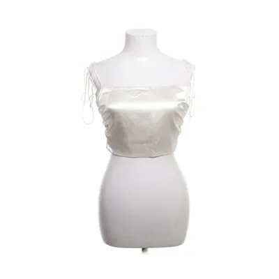 Crop top (Wit) van Reformation Zijde