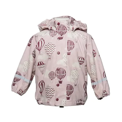 Rain jacket (Pink, Multicolored) from Lindex Kids Polyester, Polyurethane