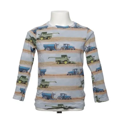 Lange mouwen shirt (Blauw, Meerkleurig) van Minymo Katoen, Elastaan