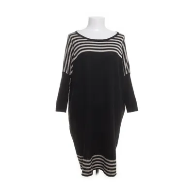 Robe (Noir, Beige) de Maille Acrylique, Angora, Nylon, Polyester, Viscose