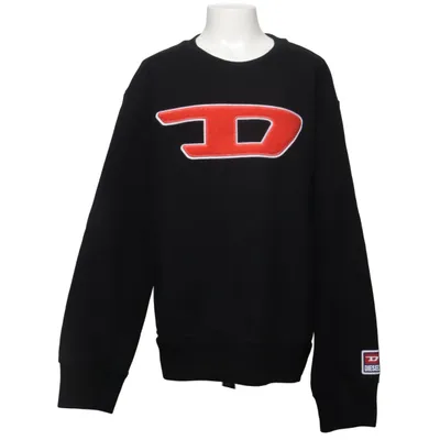 Sweatshirt (Noir, Rouge) de Diesel Coton