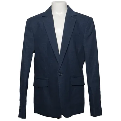 Blazer (Blauw) van H&M Katoen, Linnen, Polyester