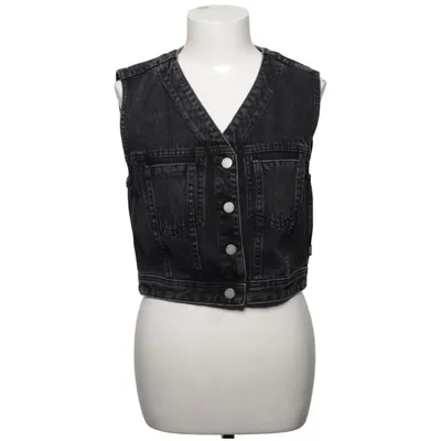 Jeansvest (Echo Tar Retro Black) fra Denim Bomuld