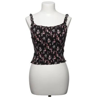 Crop top (Zwart, Roze, Wit) van FB Sister Elastaan, Viscose