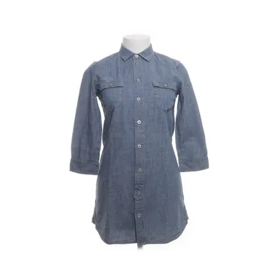 Korte mouwen shirt (Blauw) van Raw Katoen