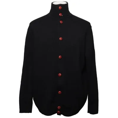 Cardigan (Black) from Storm Acrylic, Wool