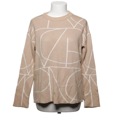 Tröja (Beige, Vit) från Visual Clothing Project Akryl, Viskos
