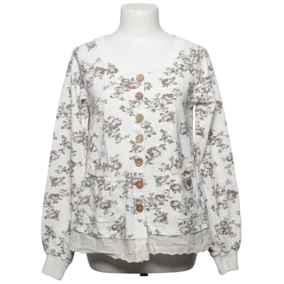 Cardigan (Hvid, Lilla, Grøn) fra Blooming with Love Bomuld