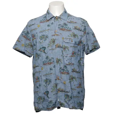 Chemise à manches courtes (Multicolore) de L.O.G.G by H&M Coton, Lin