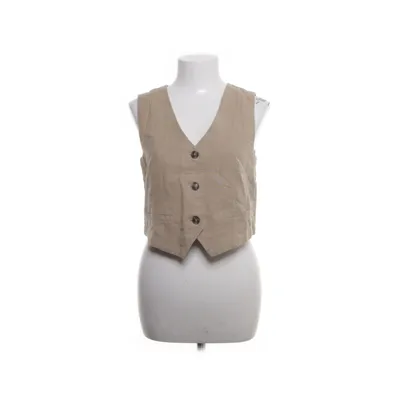 Kostuumgilet (Beige) van WE Katoen, Linnen