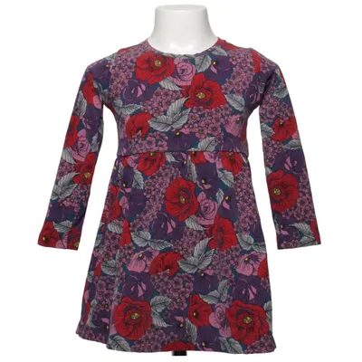Robe (Rouge, Violet, Bleu) de Villervalla Élasthane, Coton biologique
