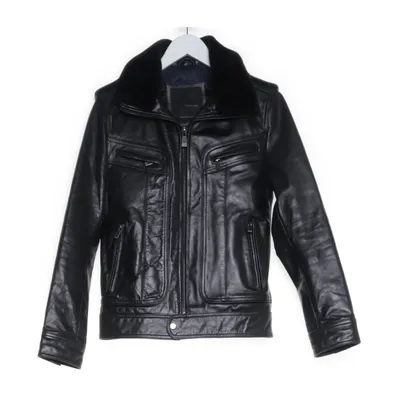 Jacka (Svart) från Black Tag by Zara Man Polyester, Skinn
