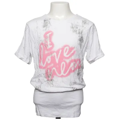 T-shirt (Weiß, Pink, Grau) von Heart Quake Viskose