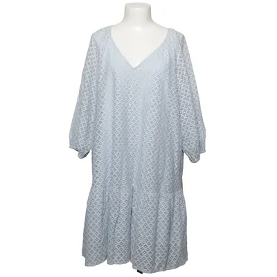 Kleid (Blau) von ADPT Baumwolle, Polyamid, Polyester
